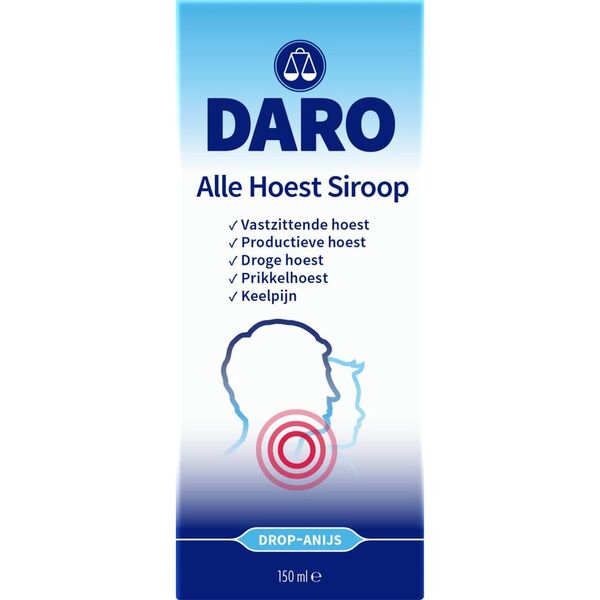 Daro Alle köhögés elleni szirup Orvostechnikai eszköz - 150ml