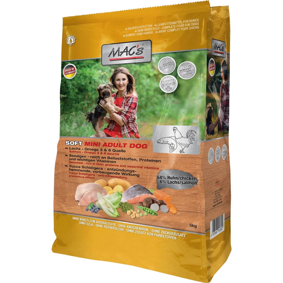 MAC's Dog Soft Mini Huhn & Lachs günstig kaufen bei ZooRoyal