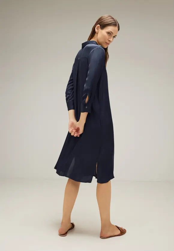 Street One Viskose Hemdblusenkleid