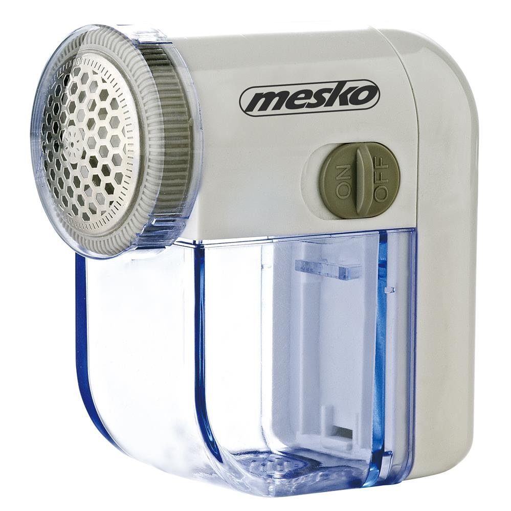 Mesko Fusselrasierer MS 9610, Fusselentferner, Stoffrasierer, Fusselrasierer, für Kleidung Plüschtier Tischdecken und Hosen, Fussel Knoten und Pilling entfernen, weiß