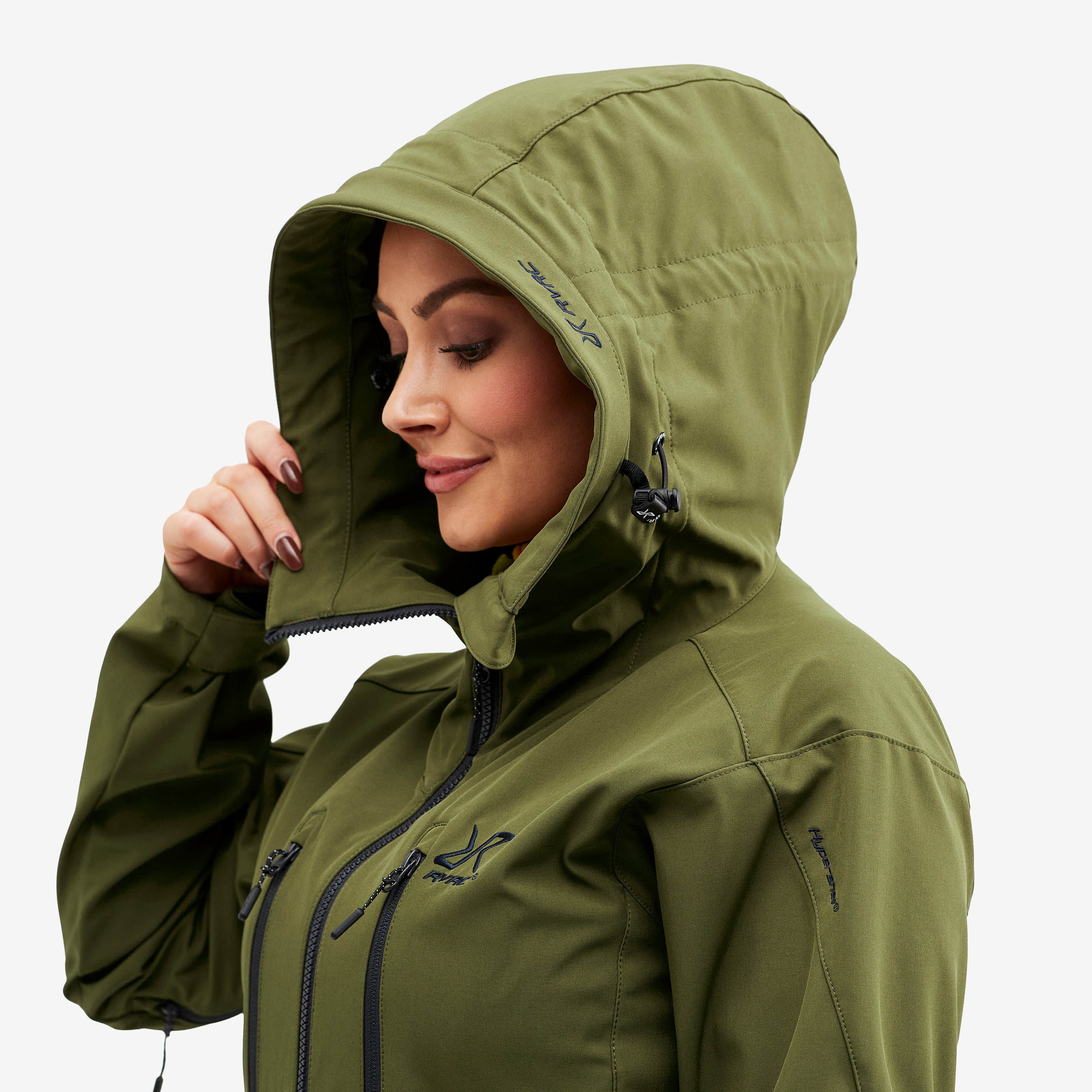 Trail Jacket Femme Dark Olive