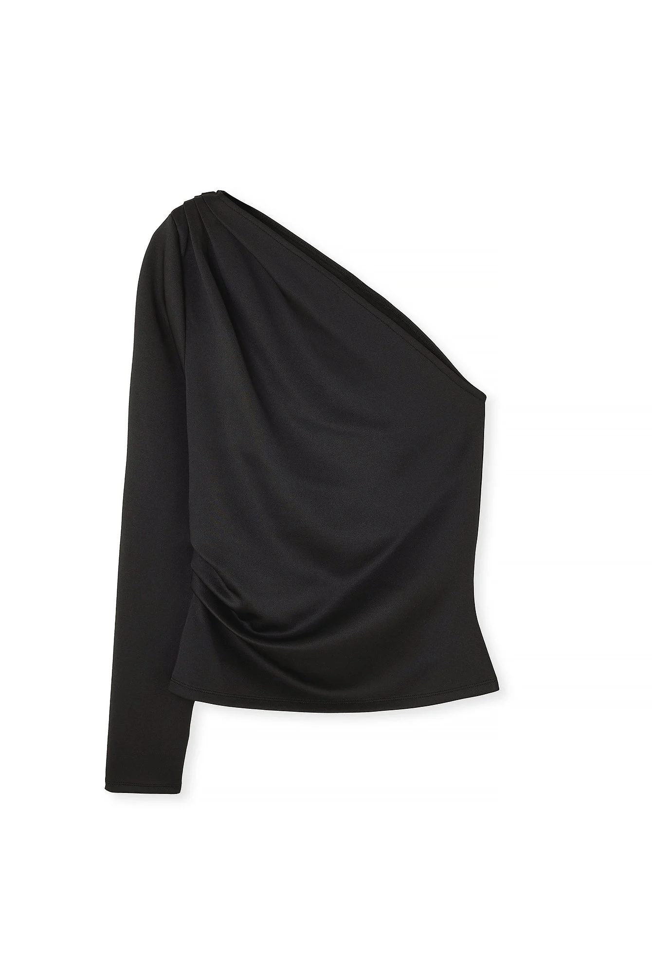 Einärmeliges Jersey-Oberteil