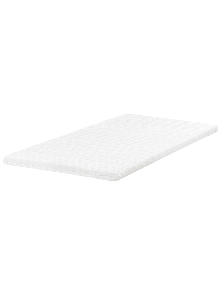 Beliani Topper DAZZEL in Weiß - (W) 140 x (H) 6 x (L) 200 cm günstig kaufen onesize