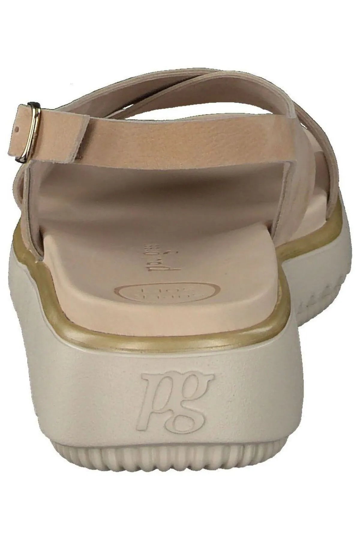 Paul Green  Sandalette - Gelb - Flacher Absatz