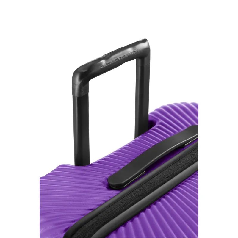Crash Baggage Stripe Trolley M (68 cm) - Grape Violet