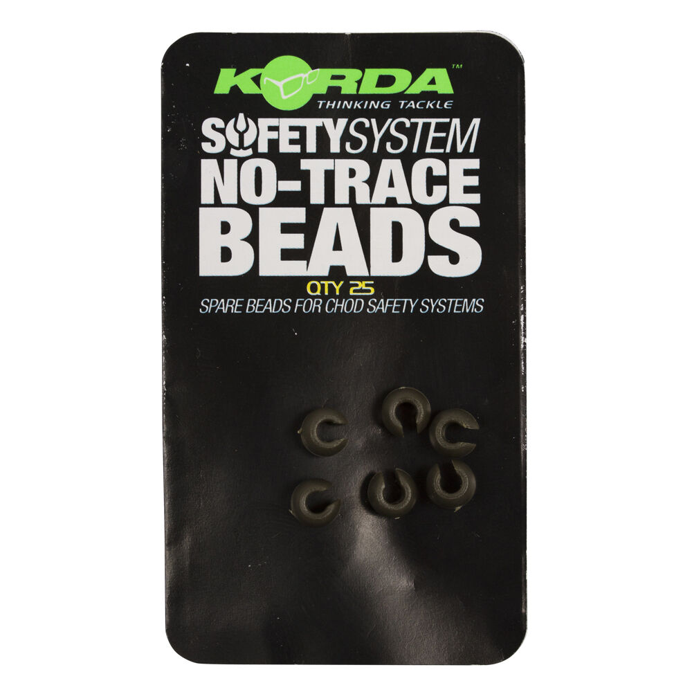 Perline di ricambio Korda senza traccia per la pesca alla carpa con chord rig (x25)