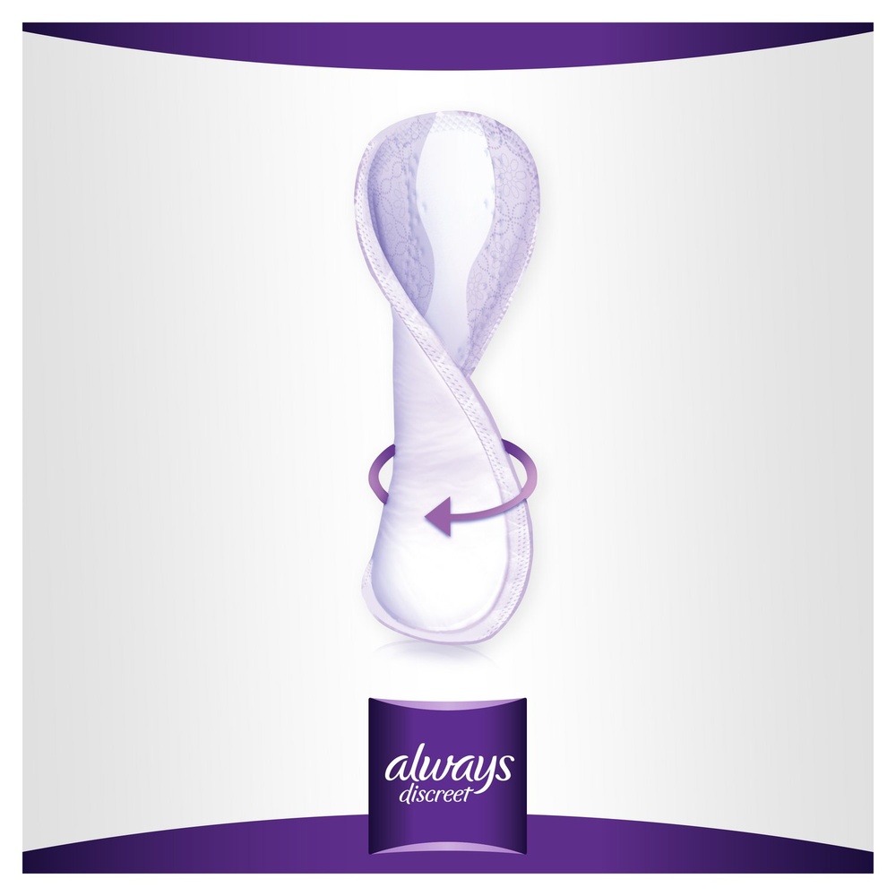 always Always Discreet Protège-Slip Fuite Urinaire Protège-Slips Pour Fuites Urinaires