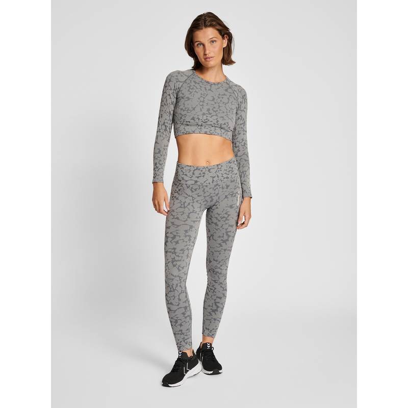 hummel hmlMT PI SEAMLESS CROP T-SHIRT L/S T-Shirt Damen