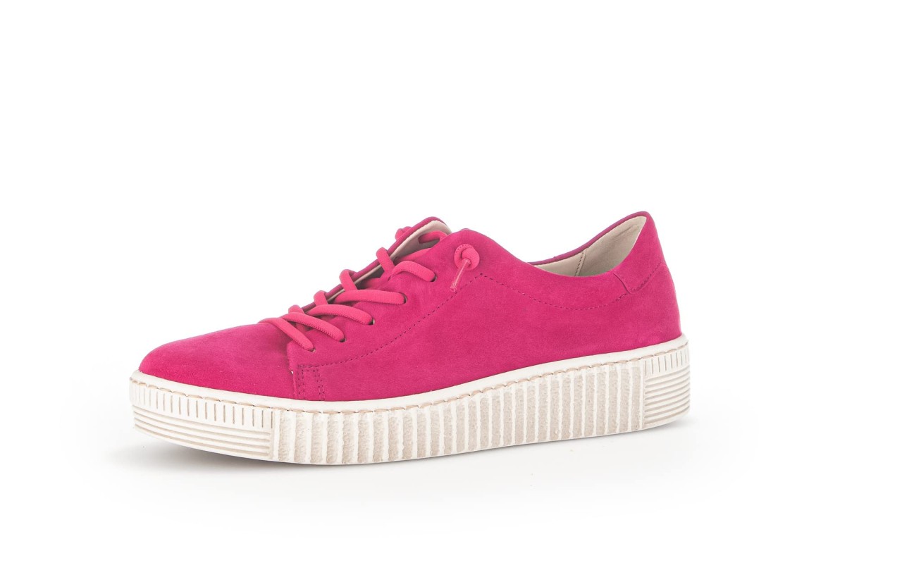 GABOR Freizeit Schnürer lila/pink Gabor Fashion Sneaker low 43.331.10 pink