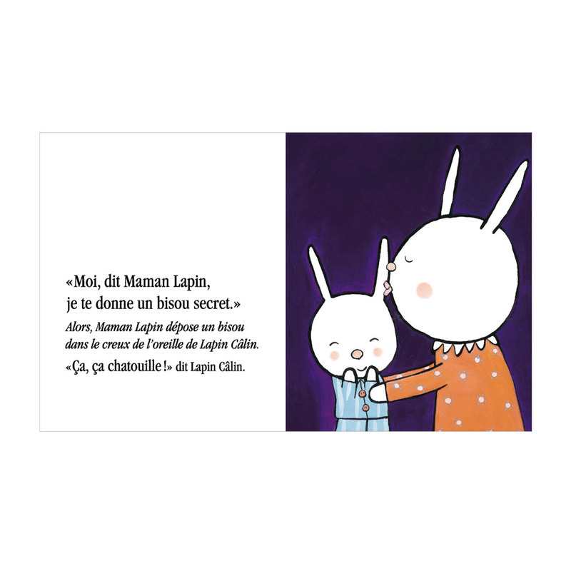 Livre Lapin bisou NE - L'école des loisirs