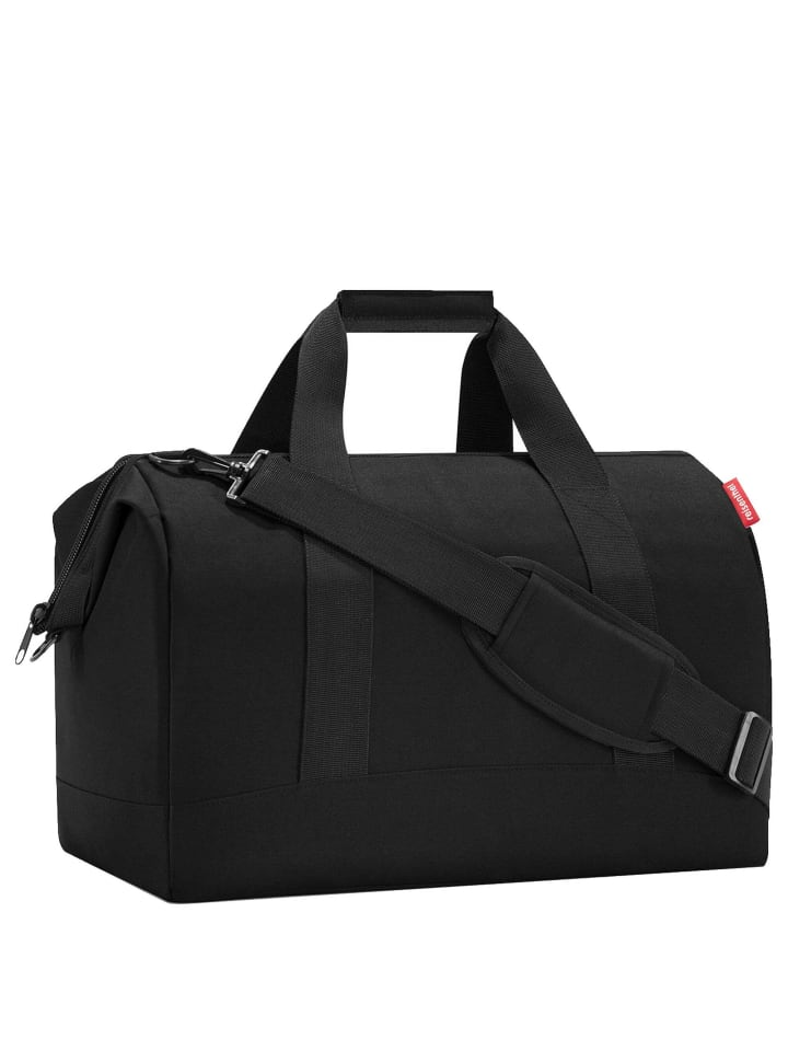 Reisenthel travelling allrounder L - Reisetasche 48 cm (glossy dots black) in schwarz günstig kaufen onesize