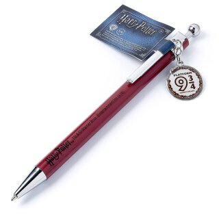 Harry Potter Kugelschreiber mit Anhänger Gleis 9 3/4