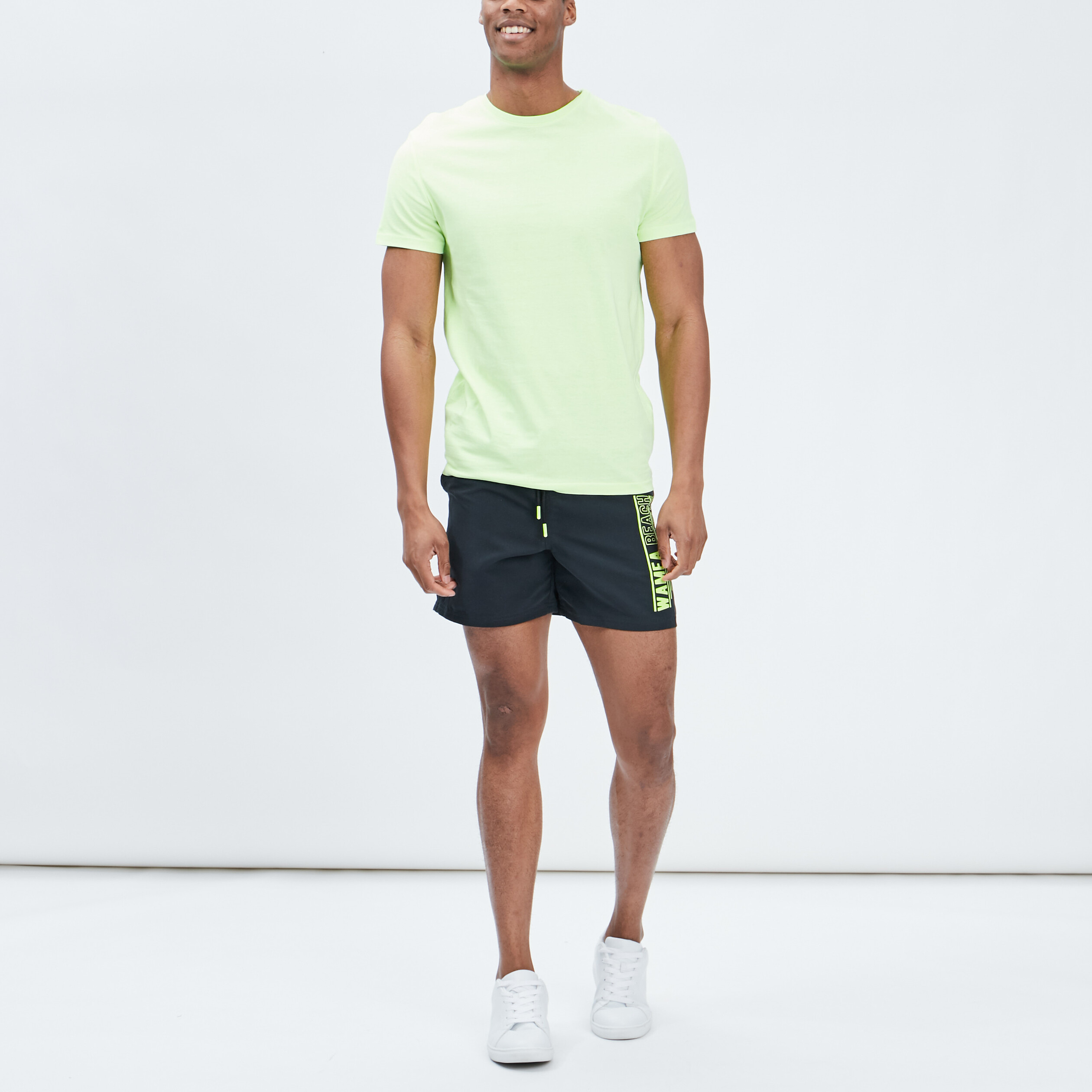 Short de bain jaune homme | La Halle