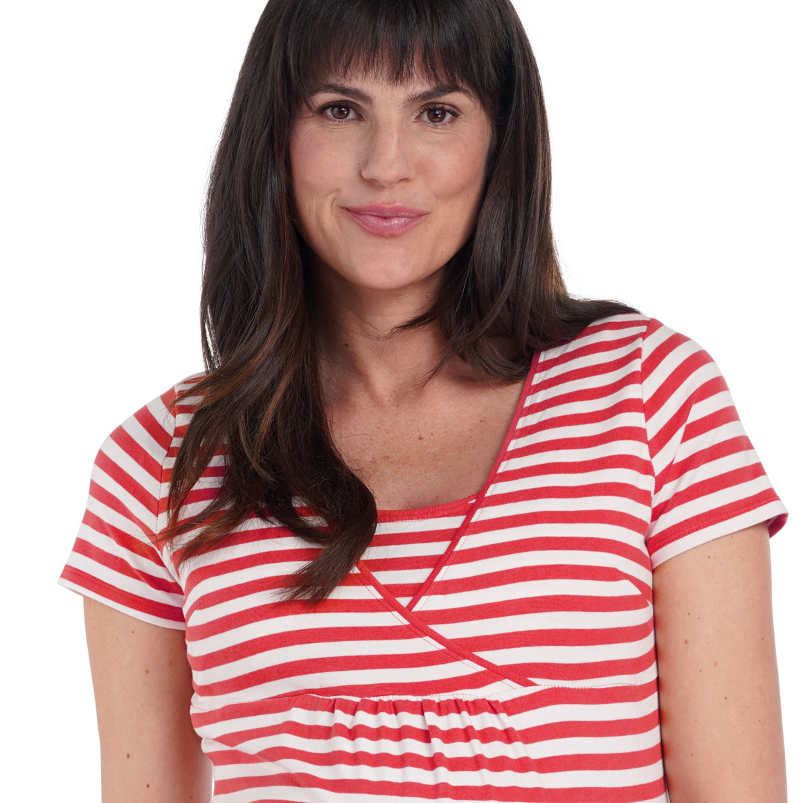3 Damen Umstands-T-Shirts aus Bio-Baumwolle