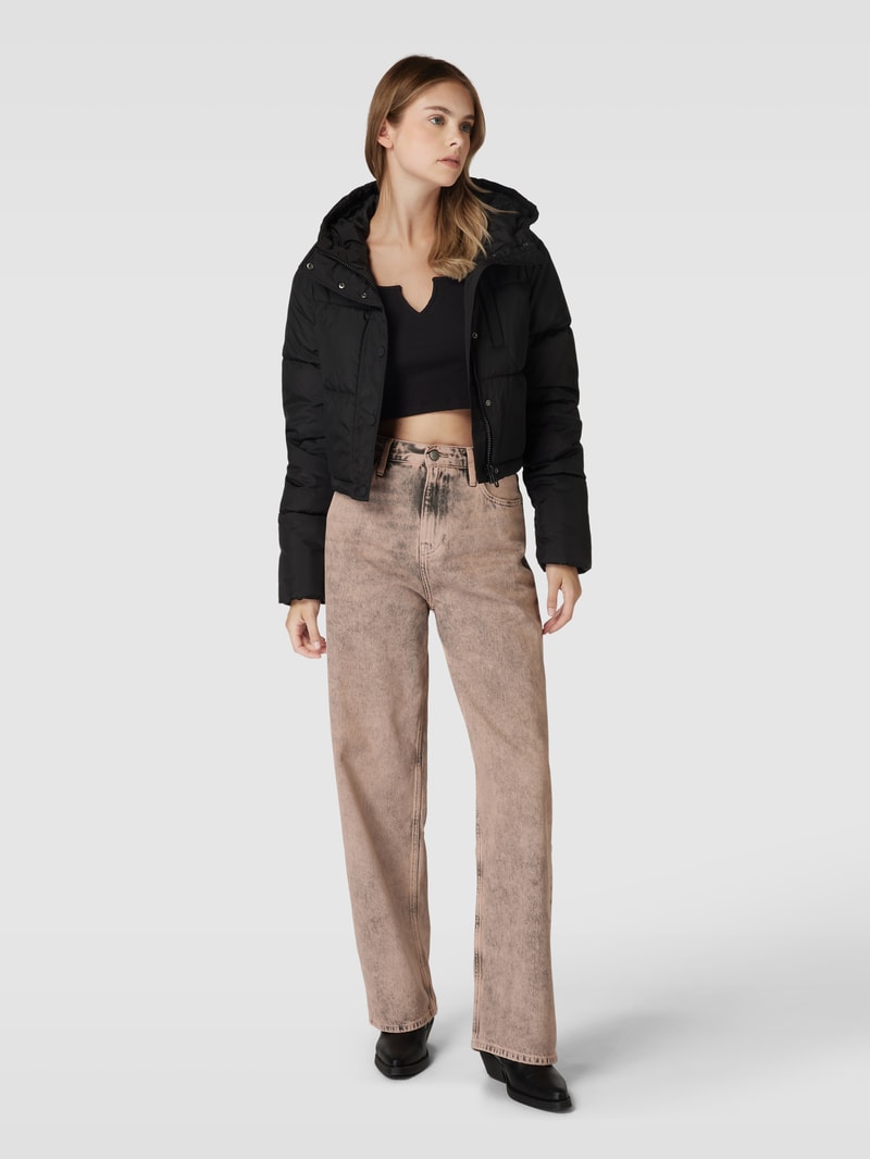 High Waist Jeans im Used-Look Modell 'HIGH RISE' in sand