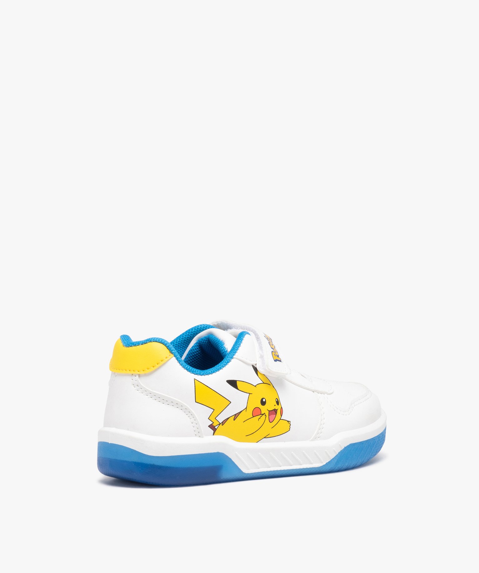 Baskets Garçon Pikachu à semelle lumineuse - Pokemon blanc | GEMO
