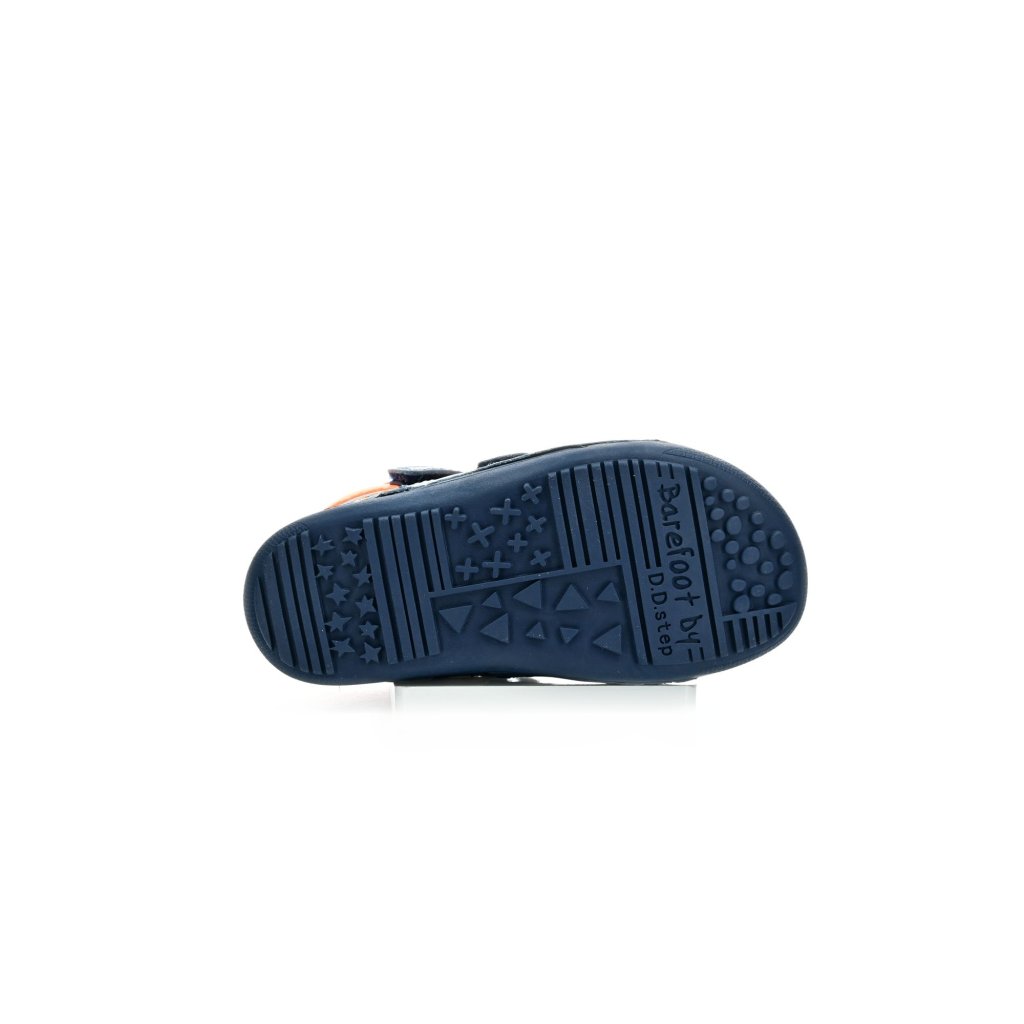 D.D.Step W063-42254A Royal Blue Winterbarfußschuhe