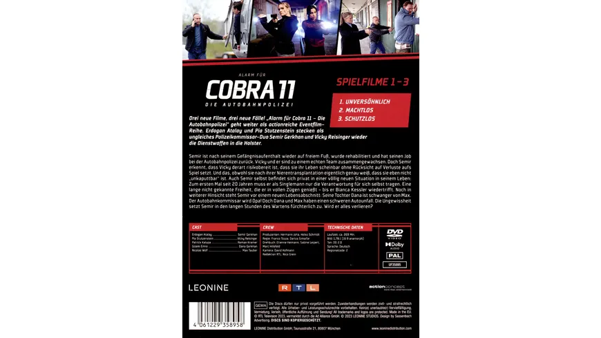 Alarm für Cobra 11 - Spielfilme 1-3  [2 DVDs]