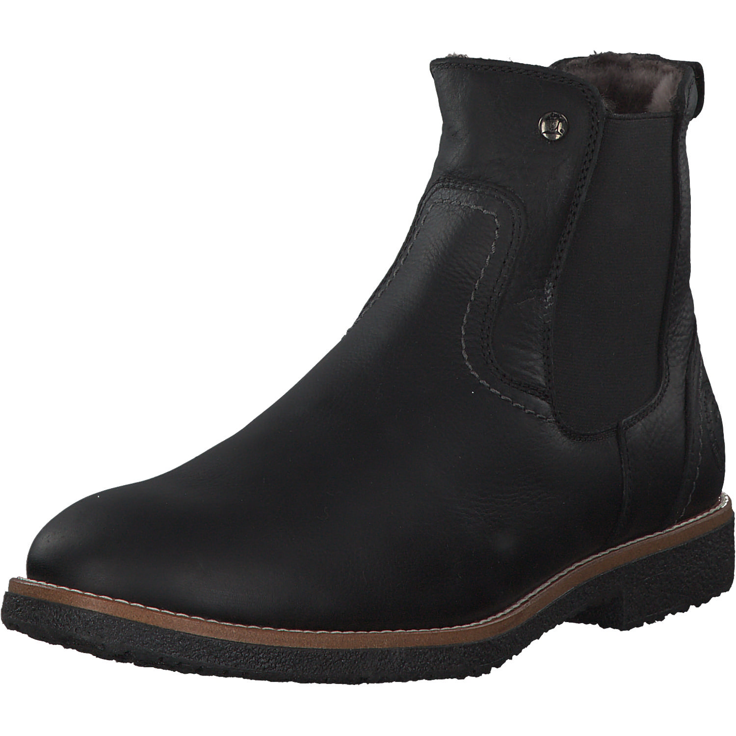 Panama Jack Garnock Igloo C, Chelsea Boots, Herren, Schwarz (Black)