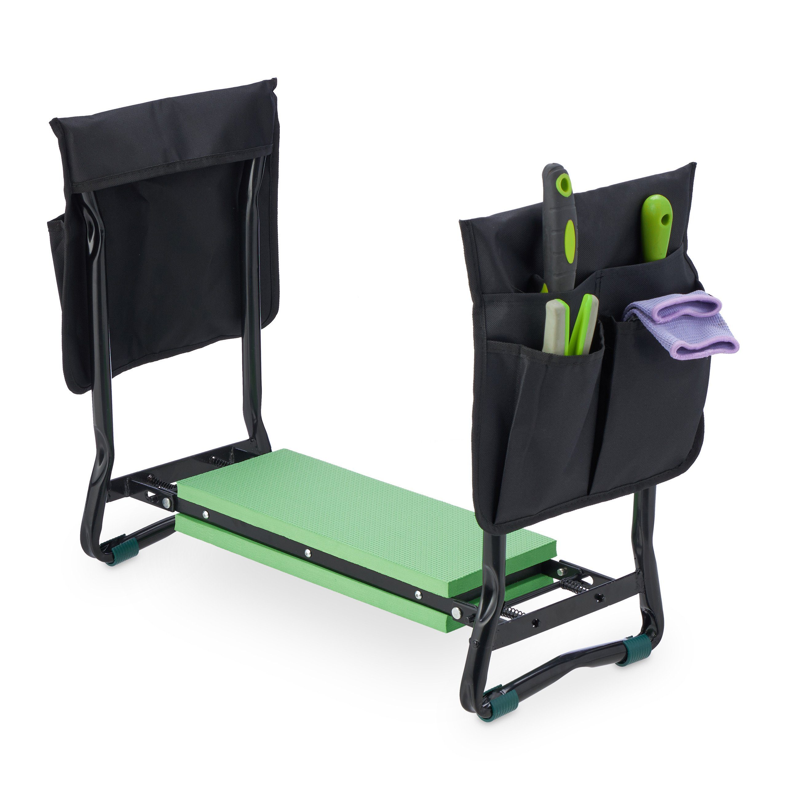 relaxdays Kniebank Kniebank für den Garten, BxLxH: 65x32x51 cm
