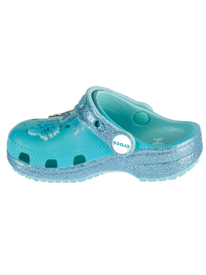Crocs Crocs Classic Frozen Elsa Clog Kids in Blau günstig kaufen