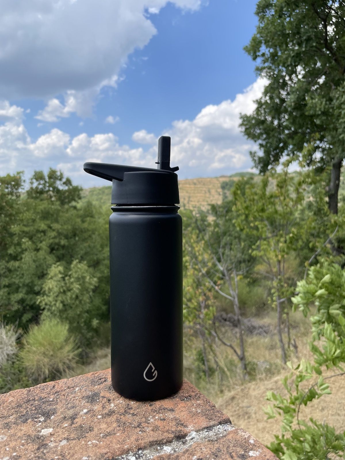 Wattamula PRO Öko Edelstahl 530-ml-Wasserflasche mit extra Sportverschluss