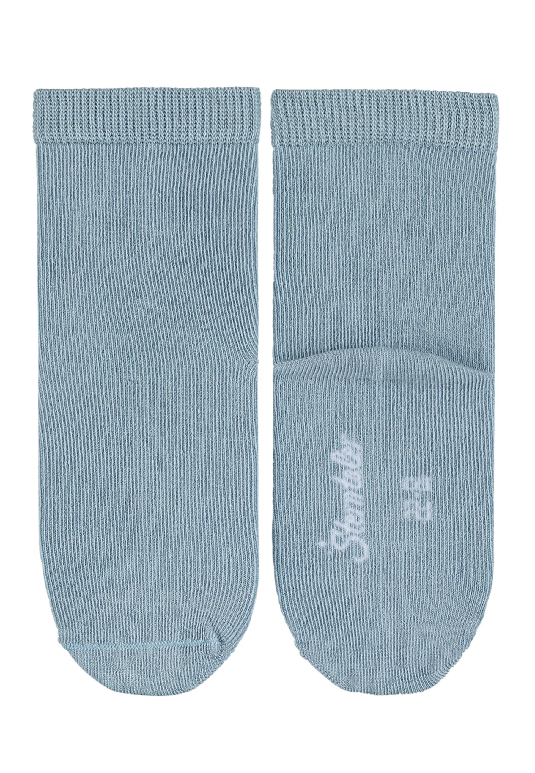 Socken 3er-Pack uni Bambus, verschiedene Farben