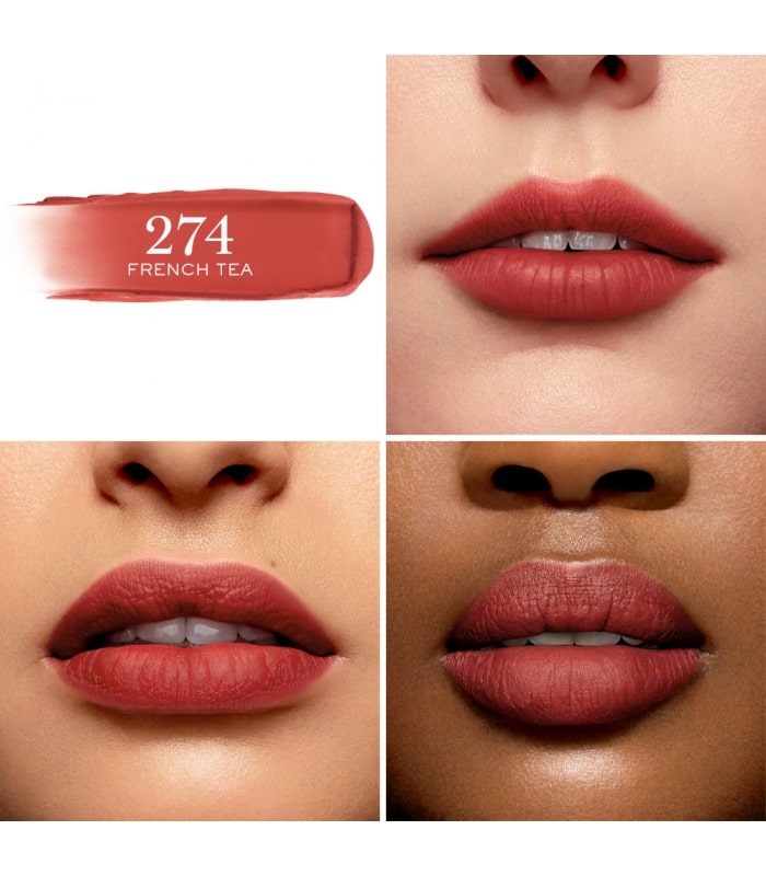 Lancôme-L'ABSOLU ROUGE INTIMATTE-Rouge à Lèvres Mat - Effet Flouté