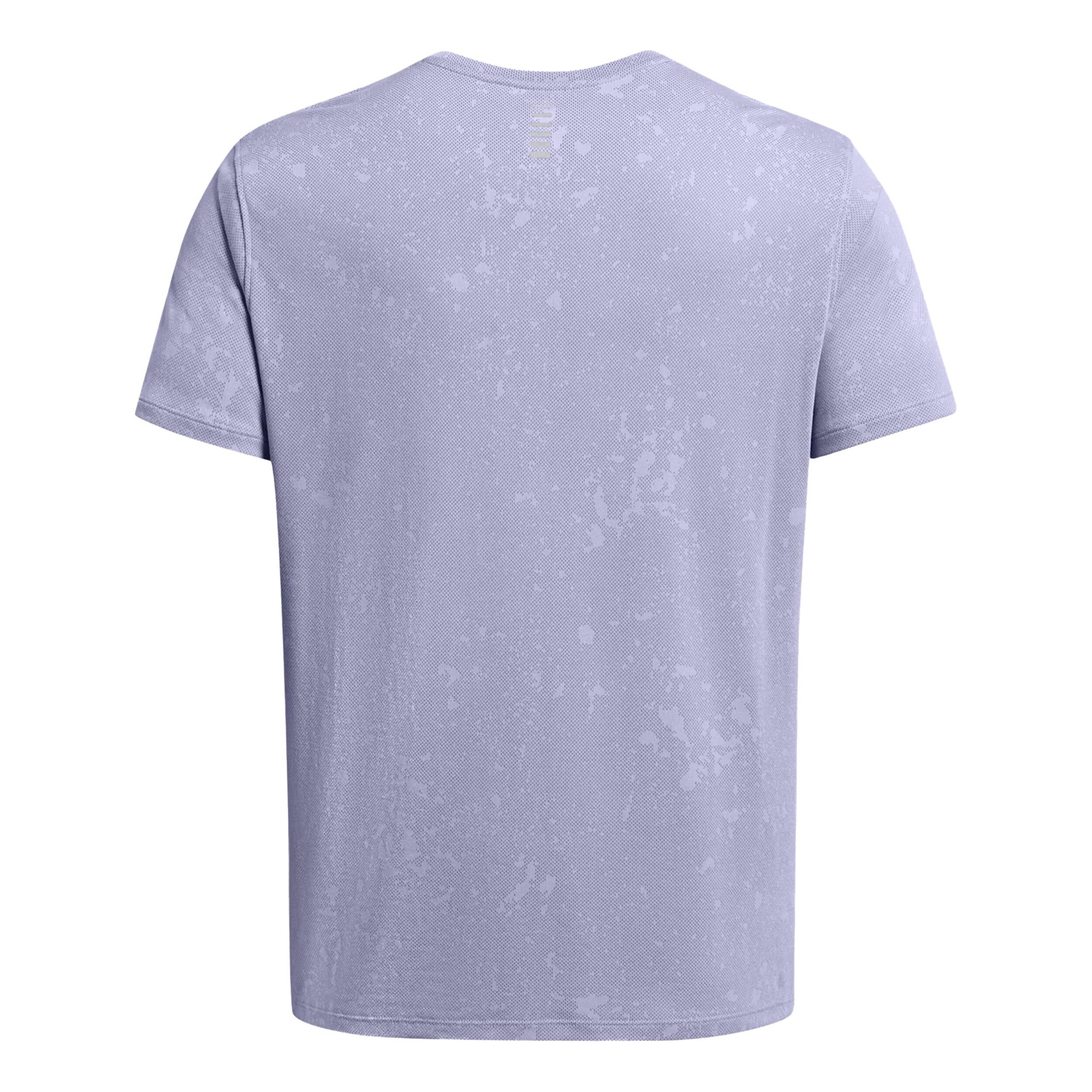 Streaker Splatter SS Laufshirt Herren - Lila