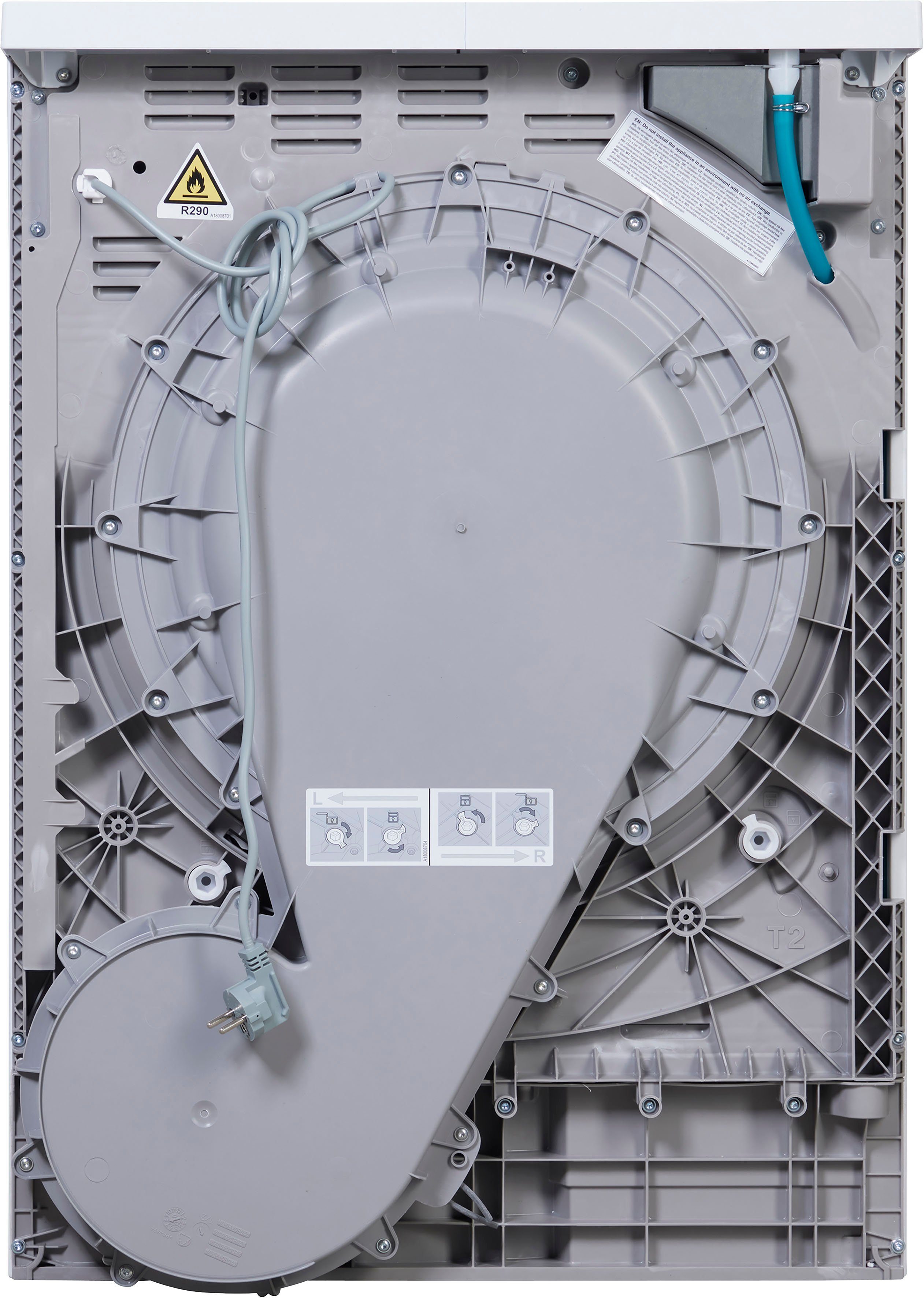 AEG Wärmepumpentrockner 7000 TR7T60580, 8 kg, SensiDry® - schonend und energiesparend durch Wärmepumpentechnik