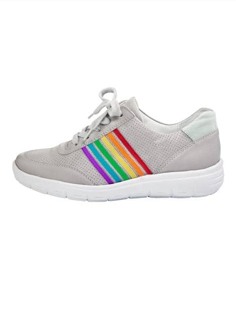 Schnürschuh mit Luftpolsterlaufsohle