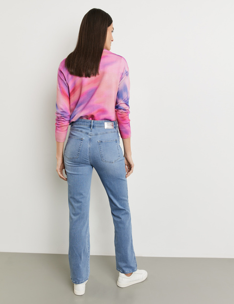 5-Pocket Jeans mit geradem Bein