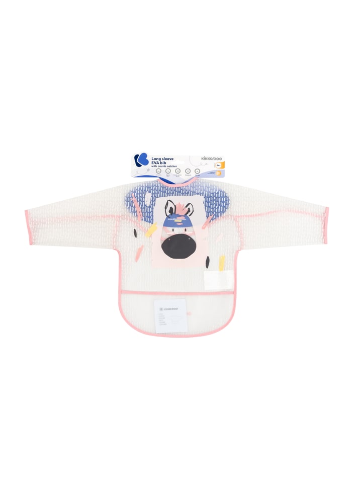 Kikkaboo Babylatz Arty Ärmel EVA in rosa günstig kaufen onesize
