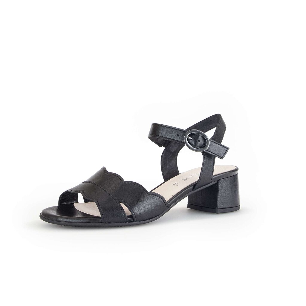 Gabor fashion Riemchensandale schwarz