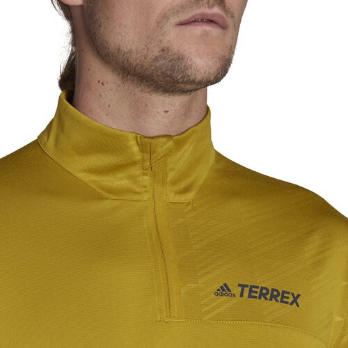 HERREN SHIRT MT HALF ZI LS