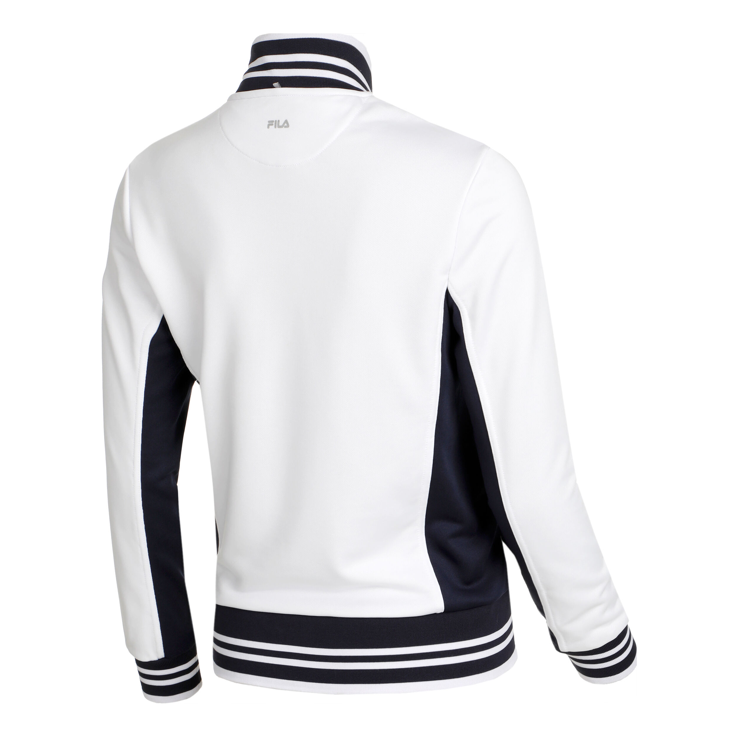 Georgina Trainingsjacke Damen - Weiß, Dunkelblau