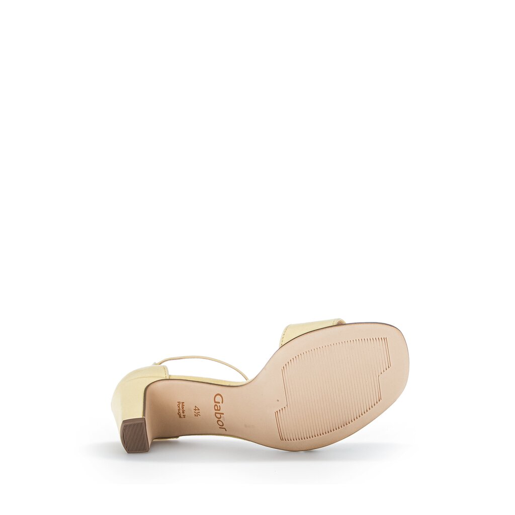 Gabor fashion Riemchensandale gelb