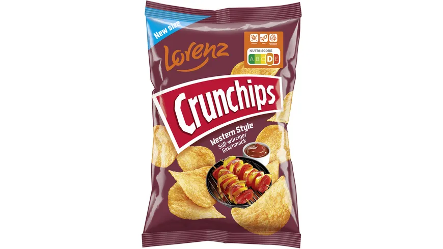 Lorenz Crunchips Western Style 150 g