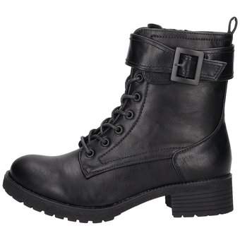 Charmosa Biker Boots in schwarz