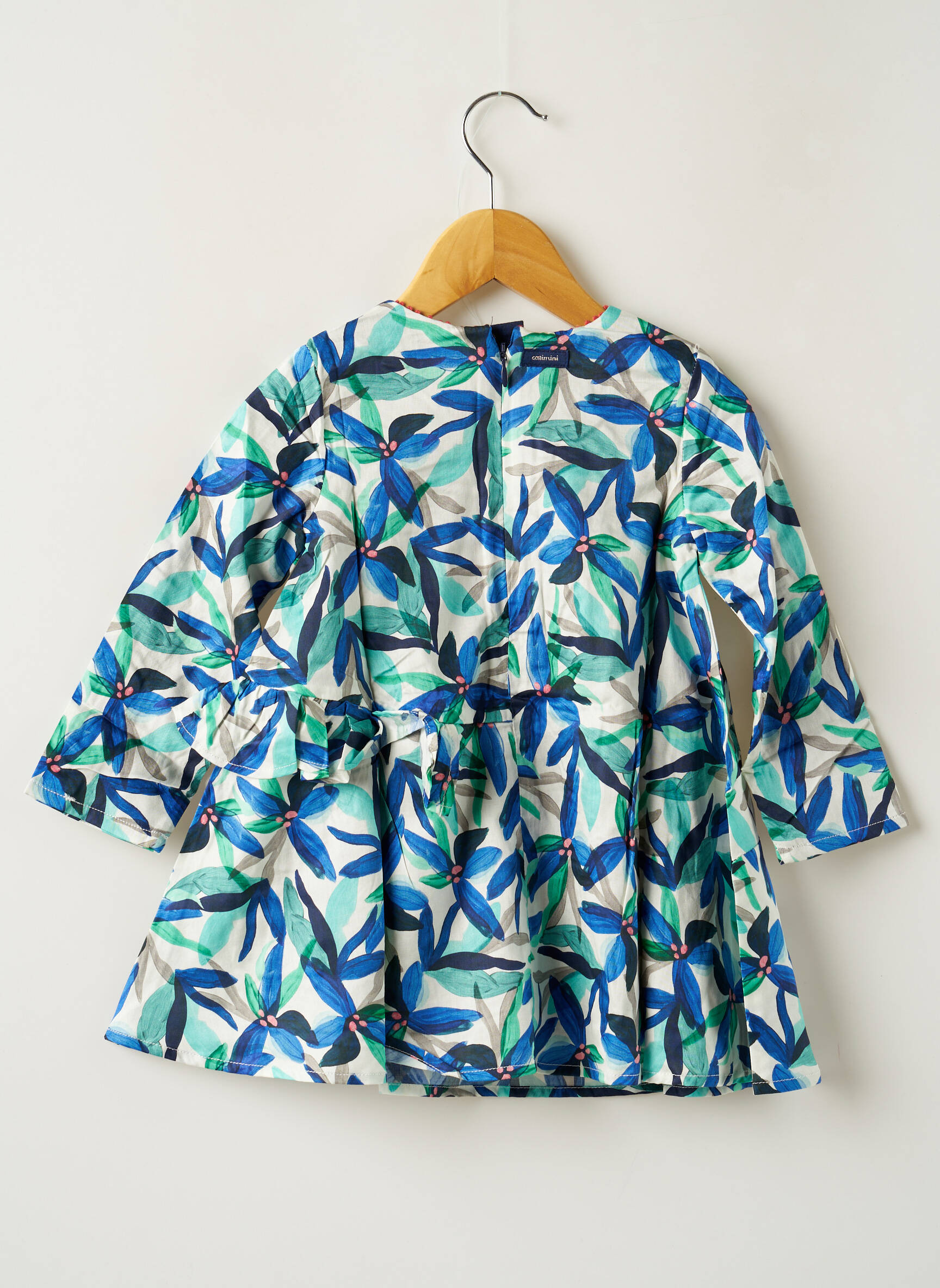 Catimini Robes Courtes Fille couleur bleu