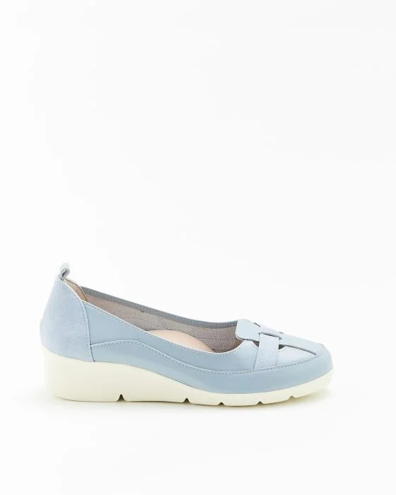 Mocassins fantaisie compensés Amortyl