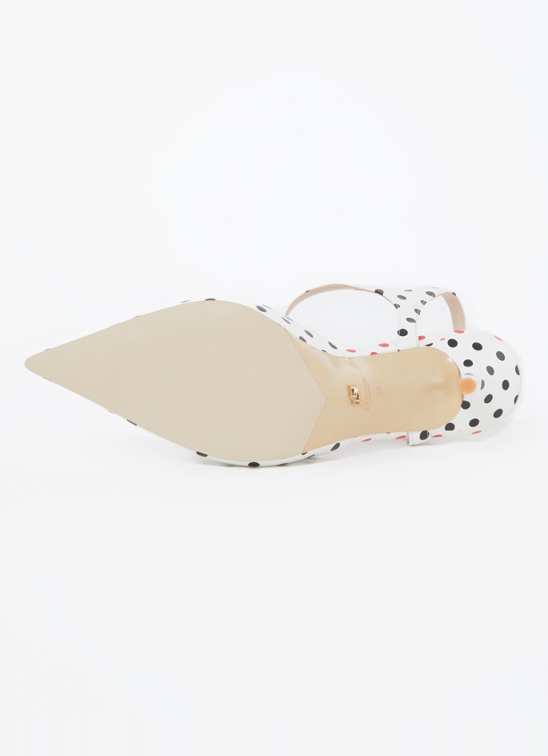 Dune London Catwalk sandalette with polka dot print