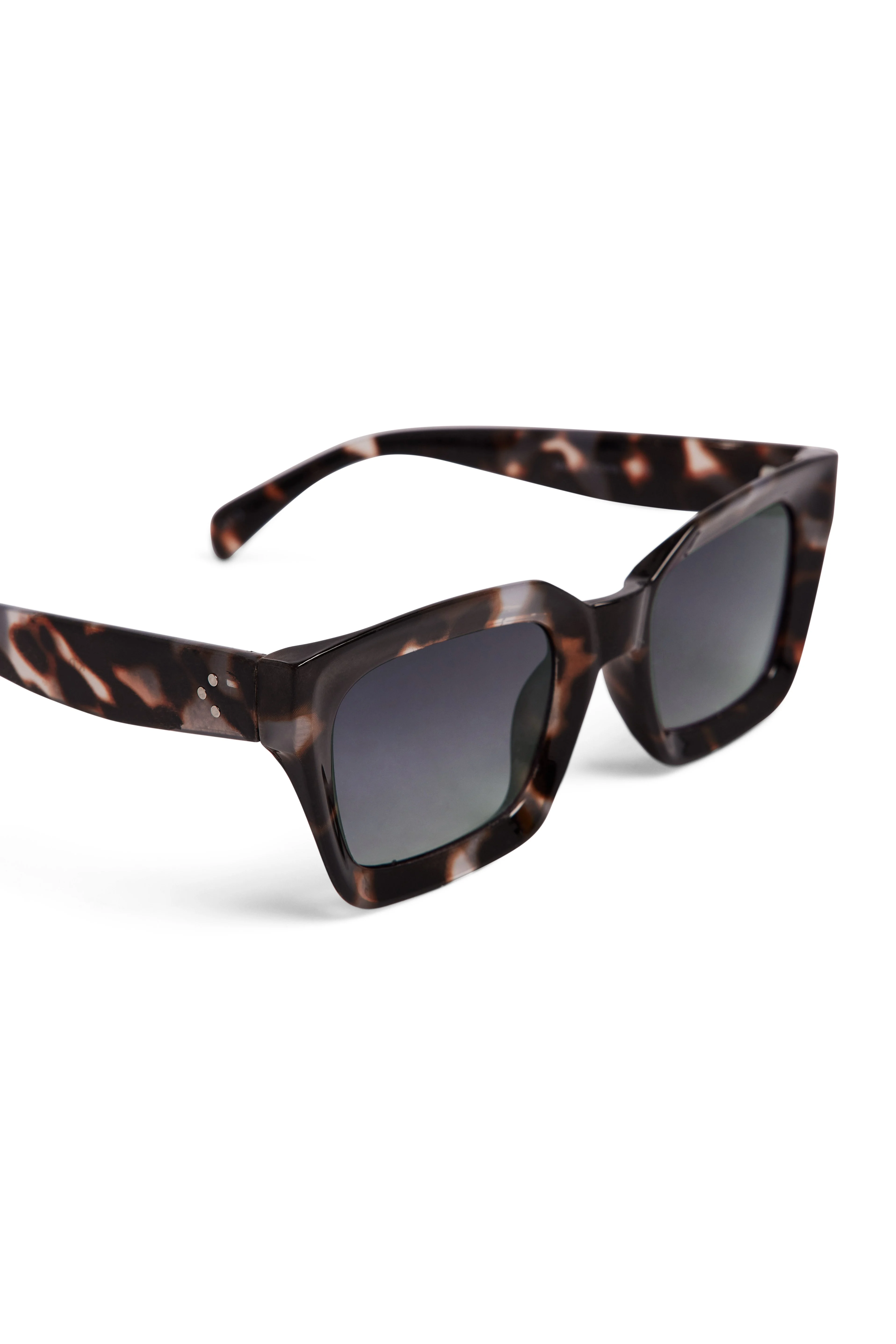 Recycelte Sonnenbrille mit eckigem Rahmen
