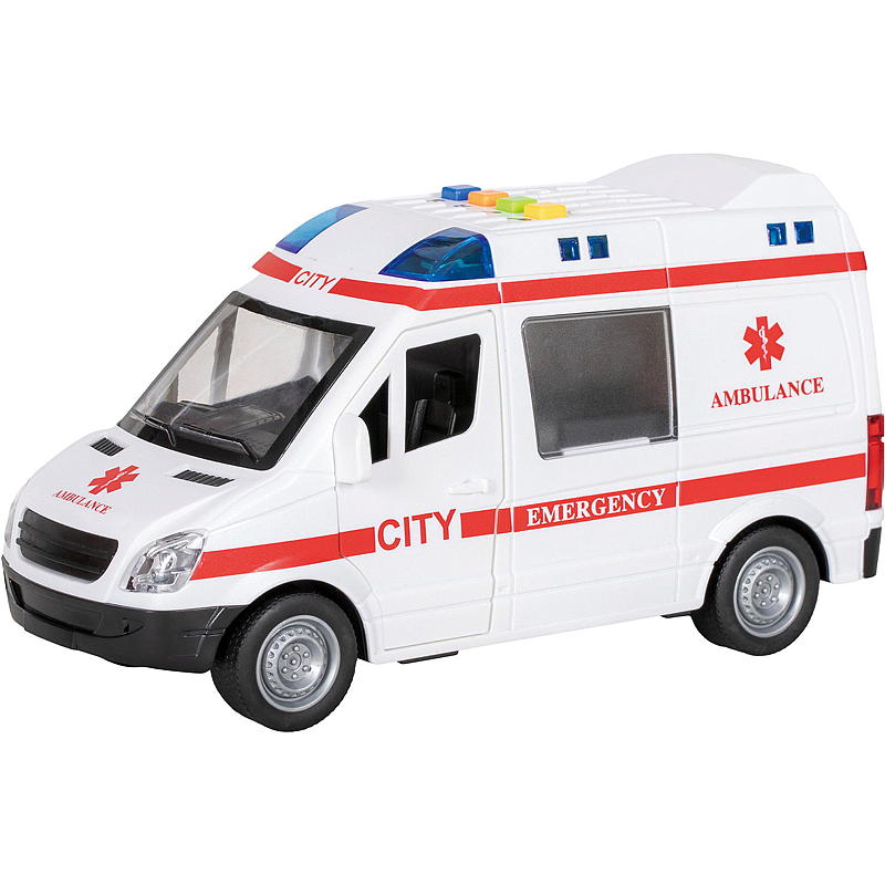 FunToys Sykebil str 1:16 selvgående
