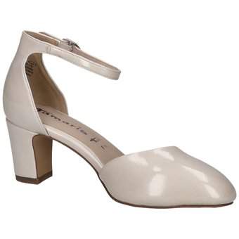 Tamaris Spangenpumps in weiß