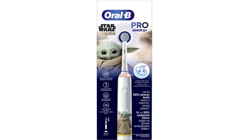 Oral-B Junior 6+ Pro Grogu/Starwars
