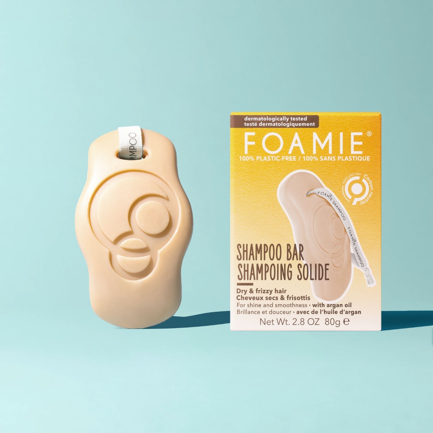 FOAMIE Στερεό σαμπουάν - Kiss Me Argan