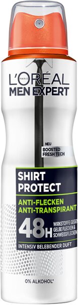 L'Oréal Paris Men Expert Deo Spray Shirt Control 48h Deodorant Spray