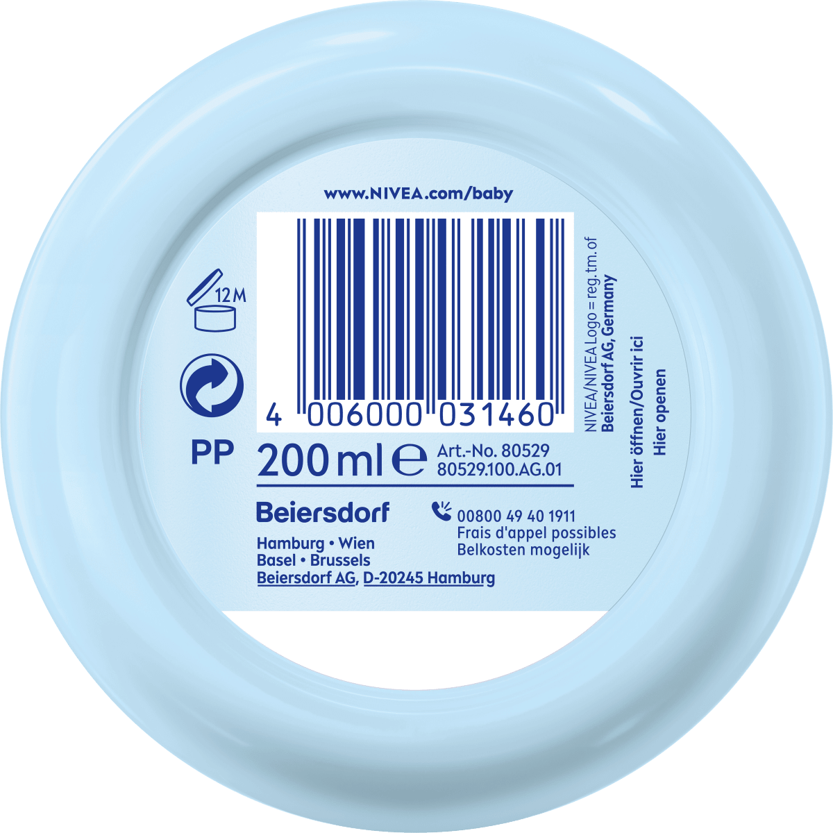 Baby Creme Soft, 200 ml