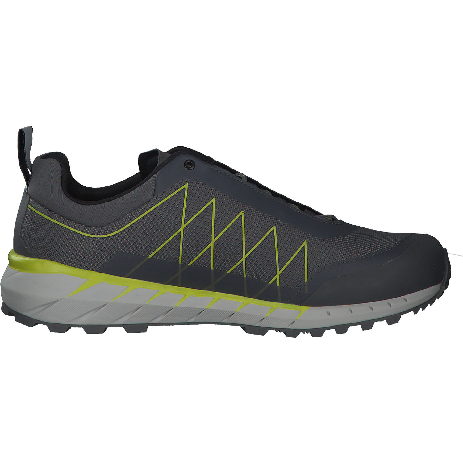 Dolomite 289225, Outdoorschuhe, Damen, Gunmetal Grey/Lime Green